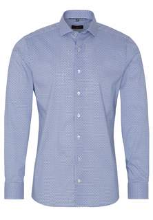Рубашка мужская ETERNA 4061-18-F182 синяя 39