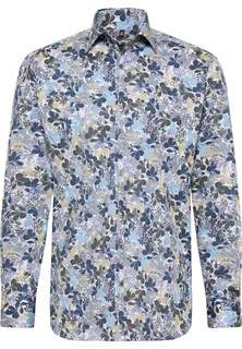 Рубашка мужская ETERNA 8148-46-X18P синяя 46