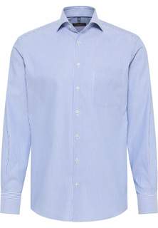 Рубашка мужская ETERNA 8147-14-X19K синяя 40