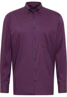 Рубашка мужская ETERNA 4051-58-E19L синяя 42