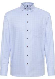 Рубашка мужская ETERNA 8164-12-X18U голубая 43