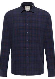 Рубашка мужская ETERNA 2561-19-VS1K синяя 41/42