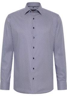 Рубашка мужская ETERNA 4097-18-X18P синяя 40