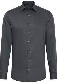 Рубашка мужская ETERNA 4088-45-F18P черная 40
