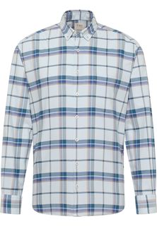 Рубашка мужская ETERNA ETERNA 2573-10-VS16 голубая 43/44