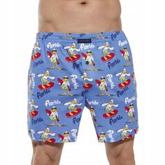 Трусы мужские CORNETTE Classic 001 голубые 4XL