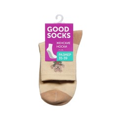 Носки женские Good Socks GSm бежевые 23-25