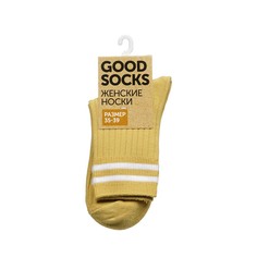 Носки женские Good Socks GSLPo желтые 35-39