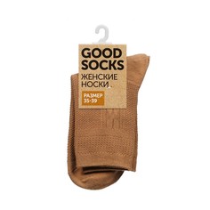 Носки женские Good Socks GSok коричневые 35-39