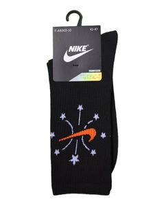 Носки унисекс Nike NI-F-A8003-10. черные 41-47