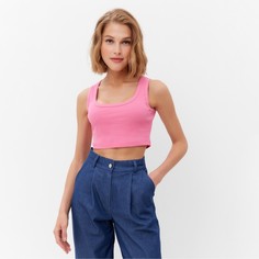 Топ женский MINAKU Медуса розовый 42 RU