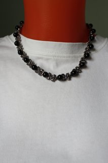 Ожерелье из бижутерного сплава 45 см Fashion Jewerly 145, пластик