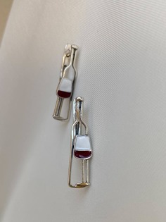 Серьги из серебра Mood&Spur MS Jewellery Винишко, эмаль