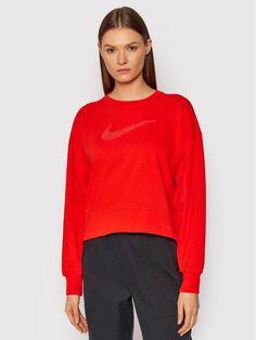 Толстовка женская Nike CU5506 красная XL