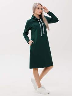 Платье женское ИП Салимзянова О.В П-120/1 зеленое 46 RU