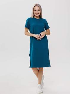Платье женское ИП Салимзянова О.В. П-179 синее 50 RU