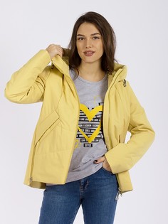Куртка женская GEVITO GD57001112 желтая 50 RU