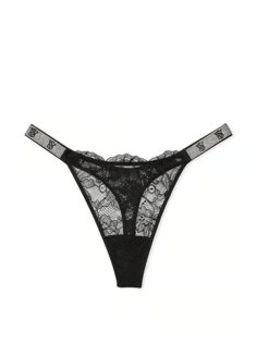 Трусы женские Victorias Secret 11228561 черные XL