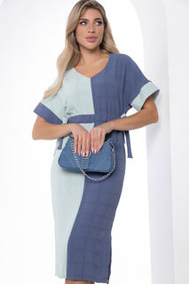 Платье женское LT Collection Фестия голубое 56 RU