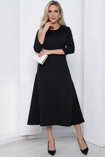 Платье женское LT Collection Идеал стиля черное 54 RU