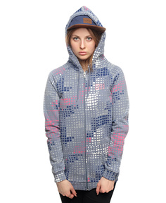 Толстовка женская Billabong 00117618 голубая S