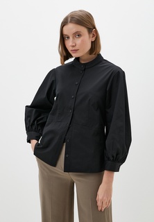 Блуза женская N.O.M.I B23058 черная 44 RU Nomi