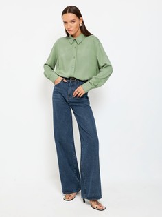 Рубашка женская Concept Club 10200260535 зеленая XL