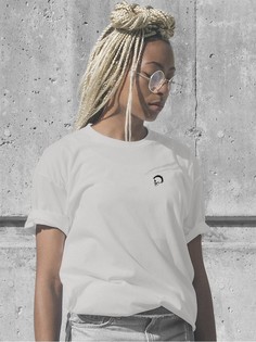 Футболка женская HYPNOTICA череп панк - 1171 белая L