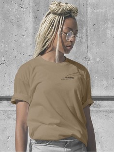 Футболка женская HYPNOTICA minimal trend - 157 бежевая M