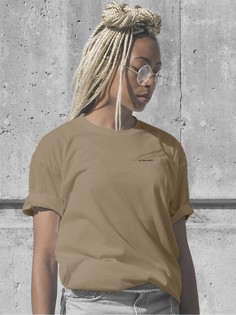 Футболка женская HYPNOTICA minimal trend - 67 бежевая XL