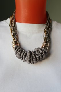 Колье из бижутерного сплава 45 см Fashion Jewerly 672, пластик