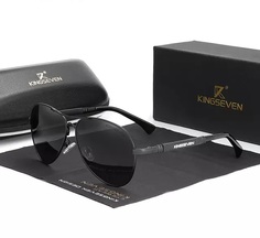 Солнцезащитные очки унисекс Kingseven N7730 черные