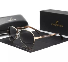 Солнцезащитные очки унисекс Kingseven N7730 серые