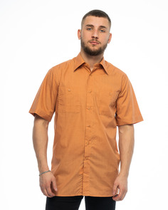 Рубашка мужская Maestro Brick-14K оранжевая 40/170-178
