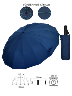 Зонт мужской Ame Yoke Umbrella Ok-58-16DR синий