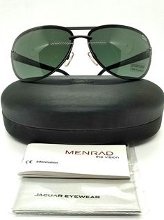 Солнцезащитные очки мужские Jaguar 37544 черные