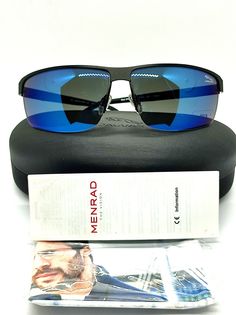 Солнцезащитные очки унисекс Jaguar 37561 черные/синие