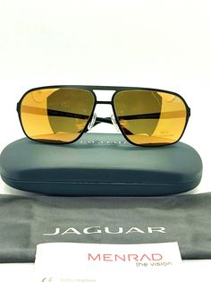Солнцезащитные очки мужские Jaguar 37562 черные