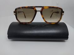 Солнцезащитные очки мужские Cazal 6013 коричневые