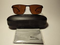 Солнцезащитные очки мужские Jaguar 37350 золотистые