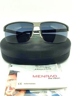 Солнцезащитные очки мужские Jaguar 37561 черные