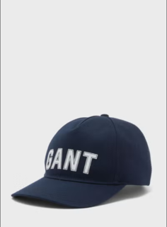 Бейсболка унисекс GANT 9900046 синяя, one size
