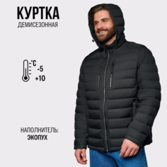 Куртка мужская Zaka 2ZK513чн черная 66 RU