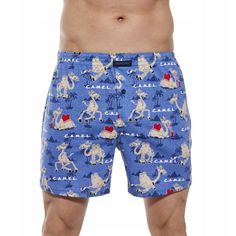 Трусы мужские CORNETTE 001-154 синие 4XL