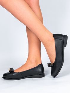 Балетки женские COVANI DF-S24-LM3-43-1 черные 39 RU