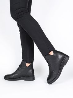 Ботинки женские Baden RJ007-050 черные 41 RU