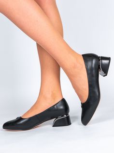 Туфли женские COVANI JYS24-HCLC6-008-1 черные 36 RU
