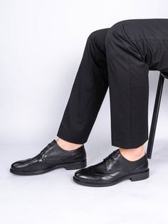 Туфли мужские Baden VX105-020 черные 40 RU