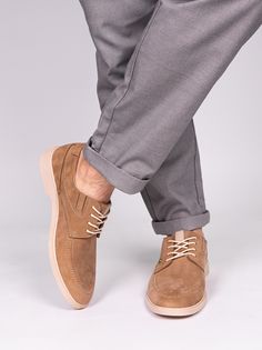 Туфли мужские Baden WL170-015 коричневые 40 RU
