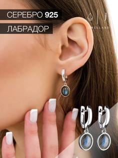 Серьги из серебра Jewelland 232-451, лабрадор